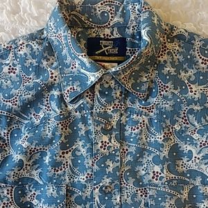 Wrangler Twenty Xtreme Clear Snap Western Men's M